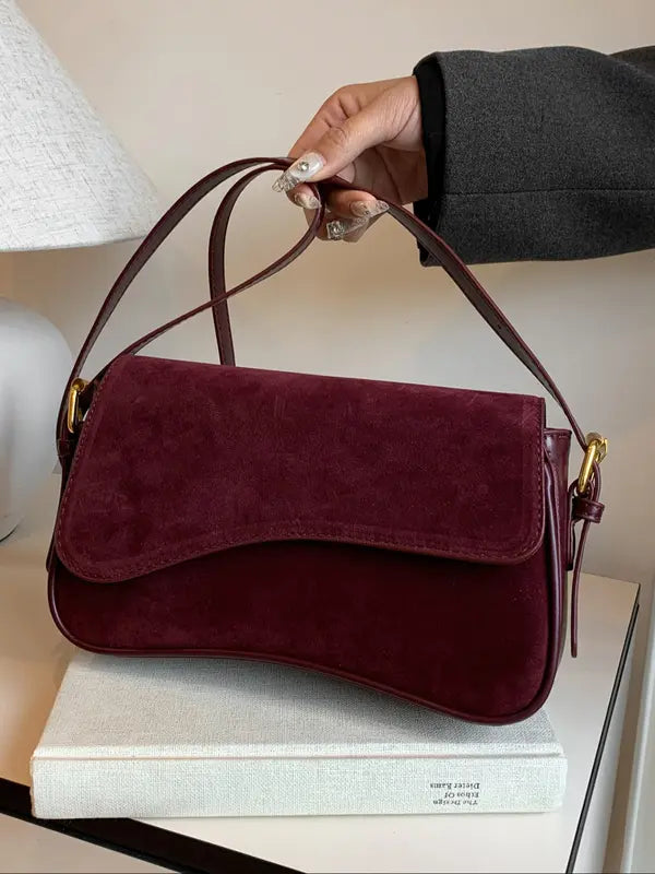 GHERMAE - Women’s Fashionable Shoulder Bag Flip Cover All-Season Purse