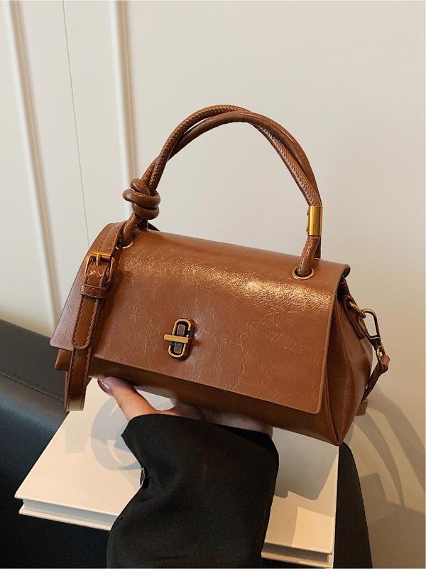 EMMA - Stylish Small Satchel with Crossbody Shoulder Bag