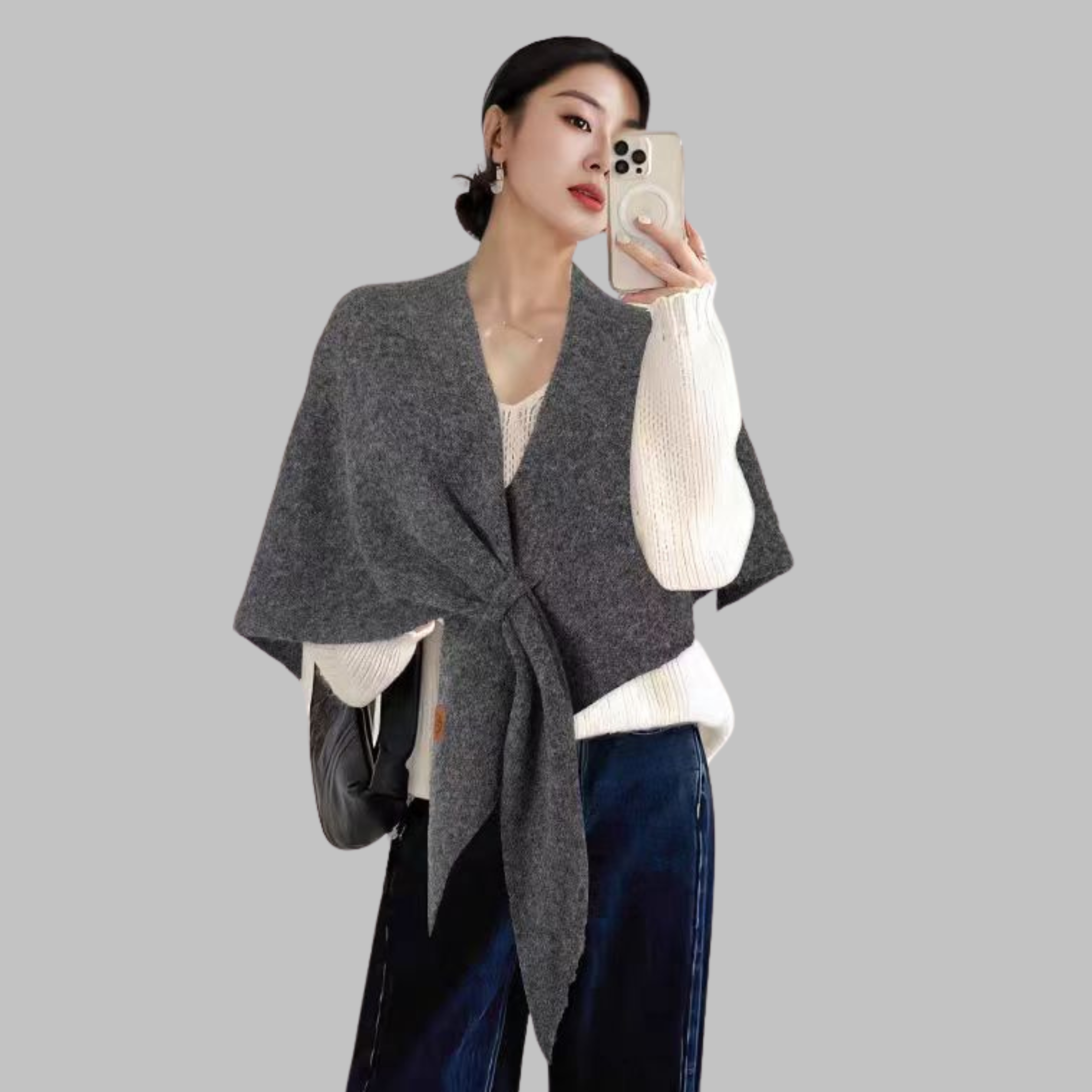 DASHA - Classy Soft Comfortable Triangle Shawl
