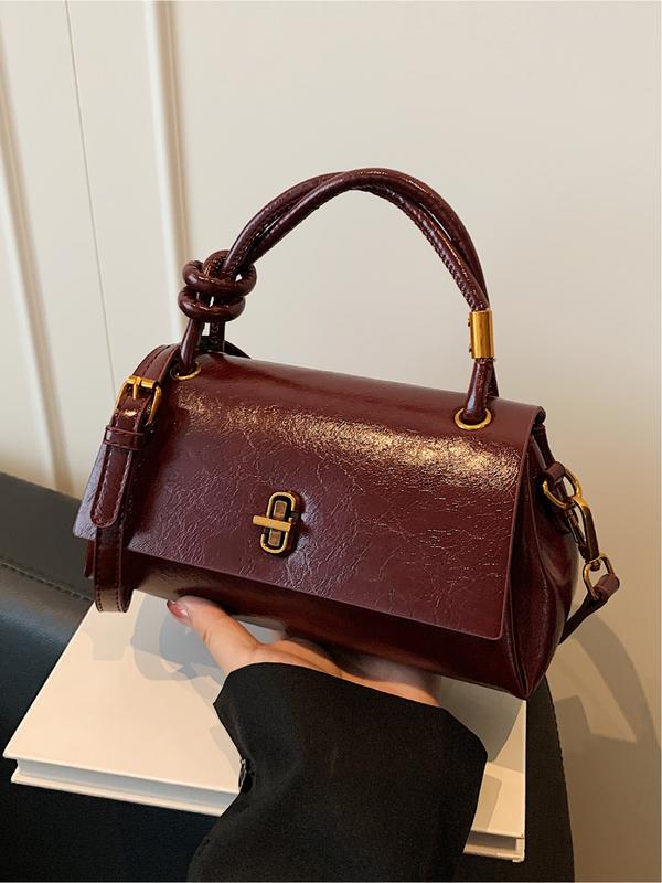 EMMA - Stylish Small Satchel with Crossbody Shoulder Bag
