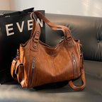 NOEMIE - Classic Leather Tote Bag