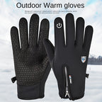 ThermaGrip Winter Gloves – Windproof & Water-Resistant | 2 Pairs
