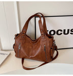 NOEMIE - Classic Leather Tote Bag