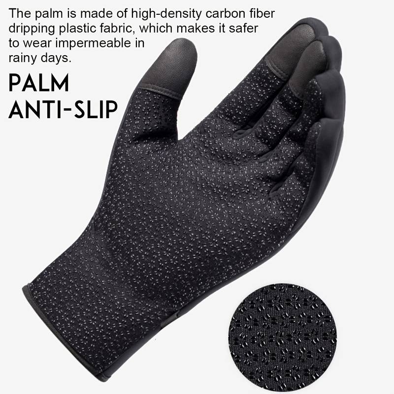 ThermaGrip Winter Gloves – Windproof & Water-Resistant | 2 Pairs