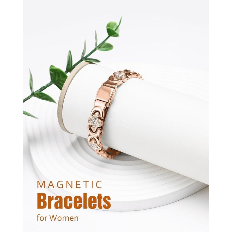 MONIQUE - Elegant Magnetic Copper Bangle