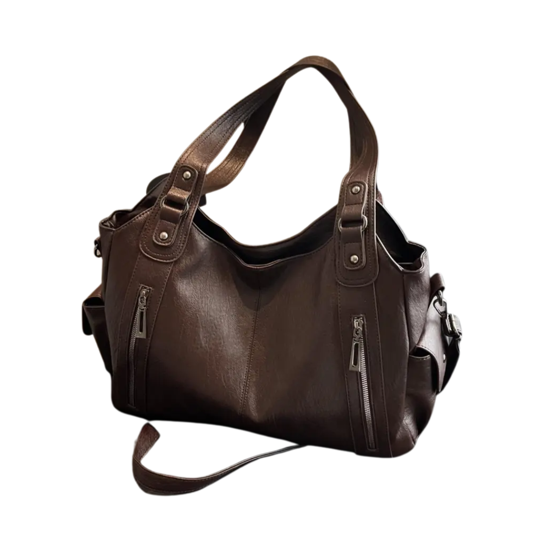 REXIE – Punk Rivet Accent Shoulder Bag