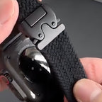 Apple Watch bracelet, nylon, unisex, tactical buckle, Raby model
