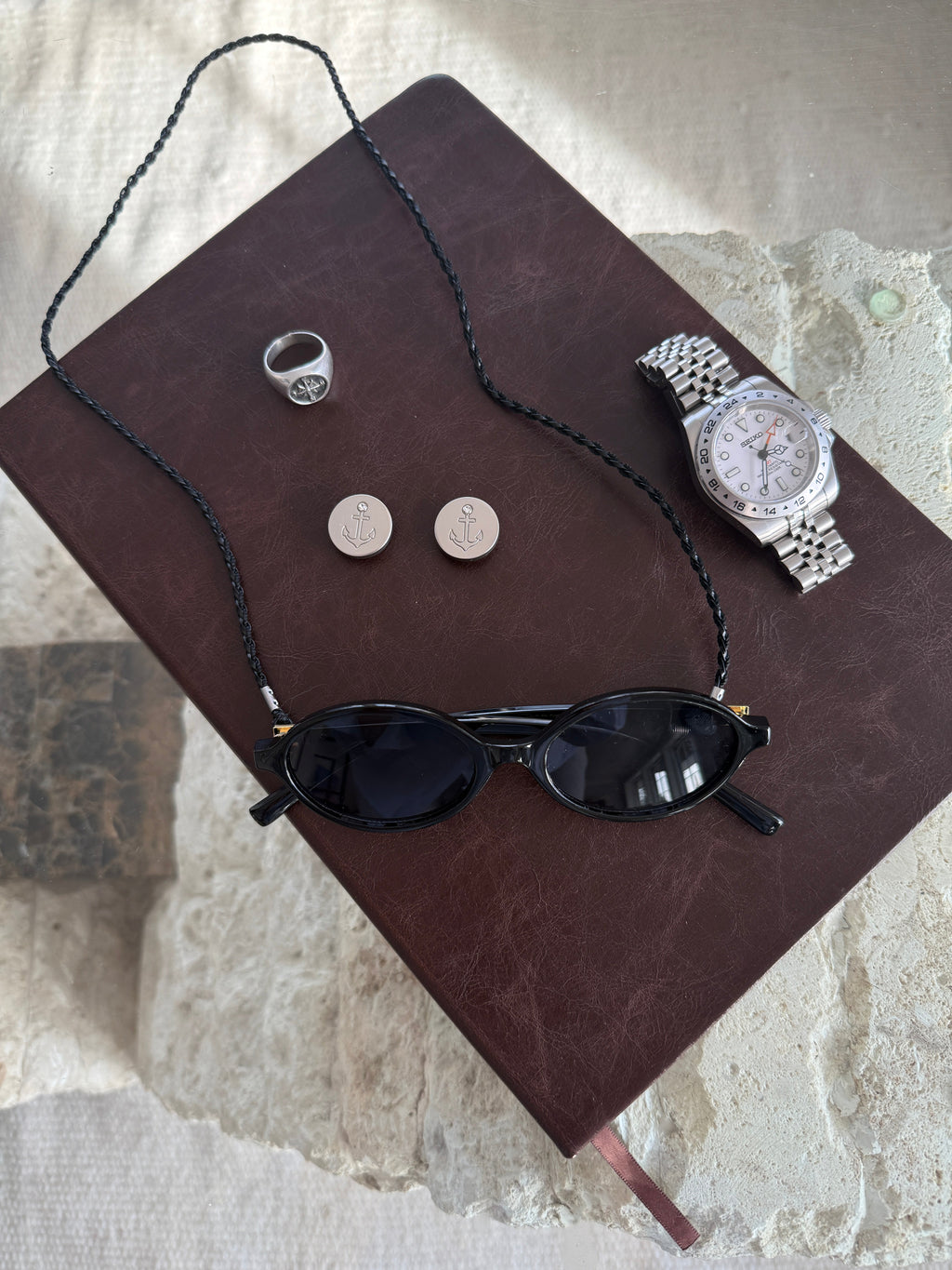 NoirBraide Sunglasses Chain