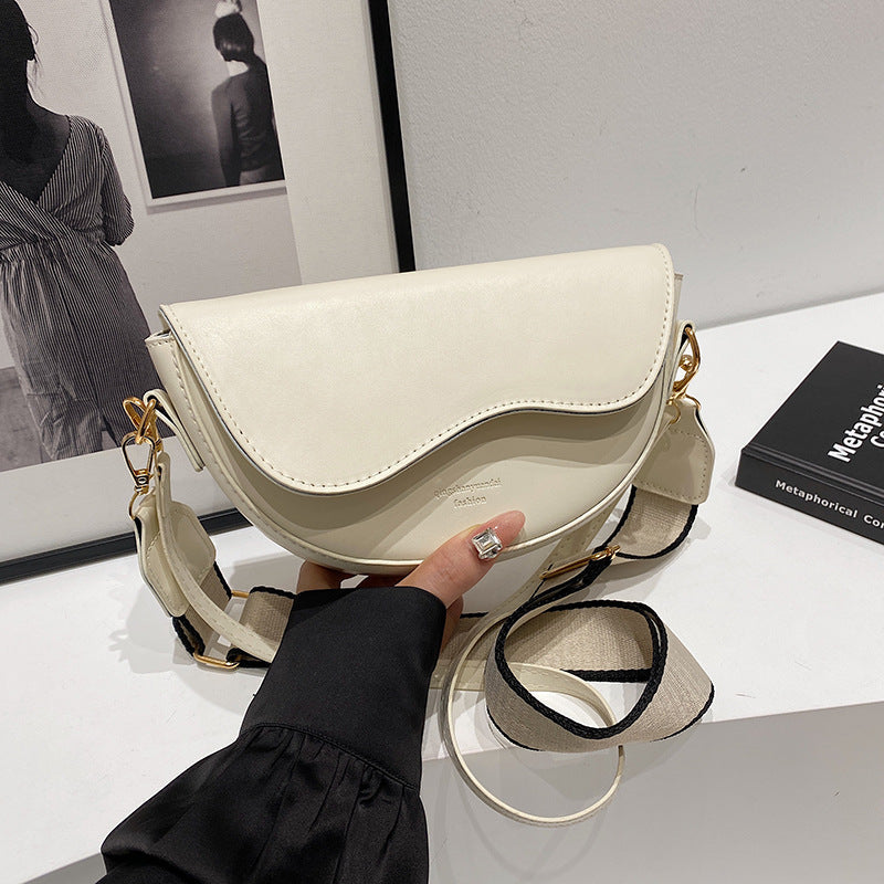GABI - Simple Small Satchel Bag Versatile Flip Cover Crossbody Shoulder Bag