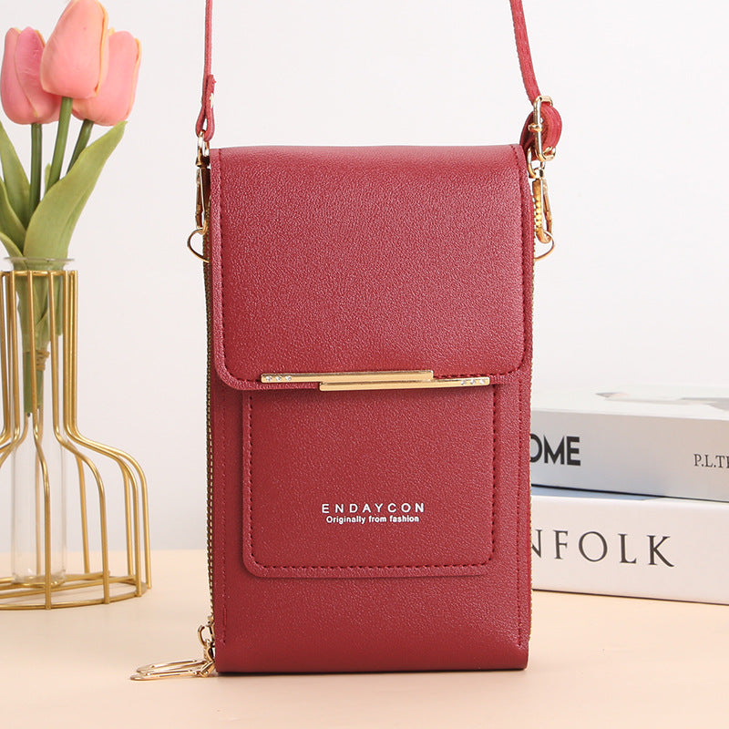 ELIZA - Women’s Touch Screen Mobile Phone Messenger Bag