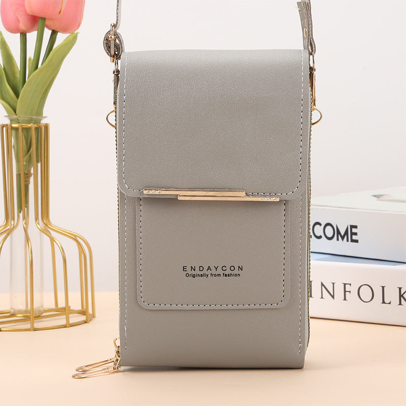 ELIZA - Women’s Touch Screen Mobile Phone Messenger Bag