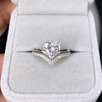 ALINE – Radiant Heart Silver Ring