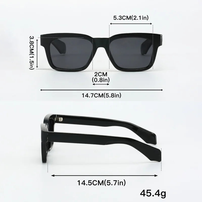 Verdano Crystal Frame Polarized Sunglasses