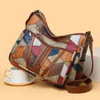 ROSELINE – Chic Vintage Leather Bag