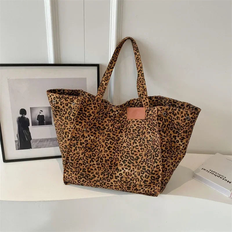ODILE – Effortless Chic Leopard Tote Bag