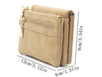 WINIFRED – Vintage Zip-Around Mini Wristlet Wallet