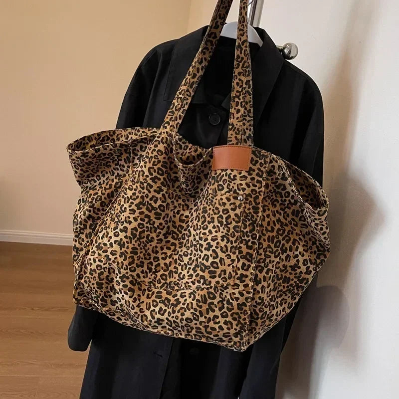 ODILE – Effortless Chic Leopard Tote Bag