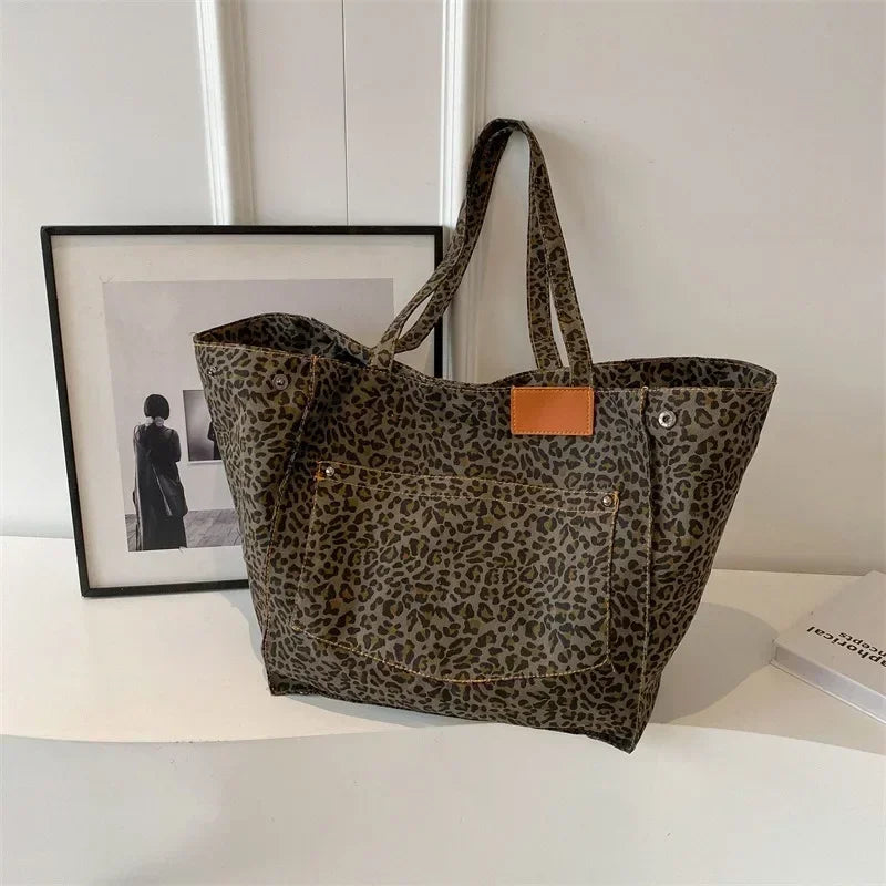 ODILE – Effortless Chic Leopard Tote Bag