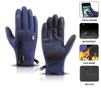 ThermaGrip Winter Gloves – Windproof & Water-Resistant | 2 Pairs