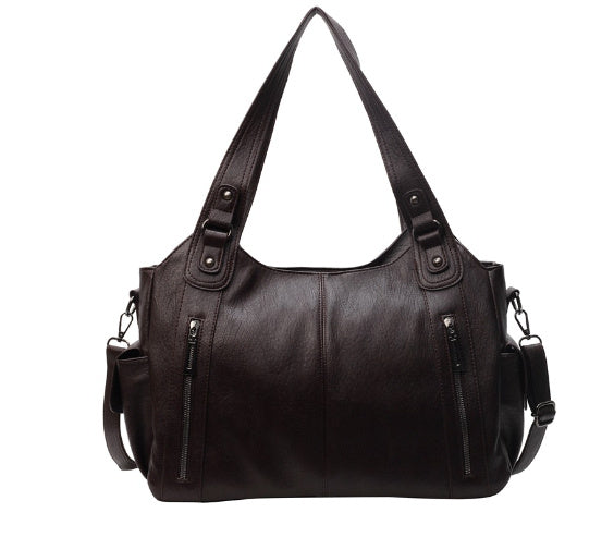 NOEMIE - Classic Leather Tote Bag