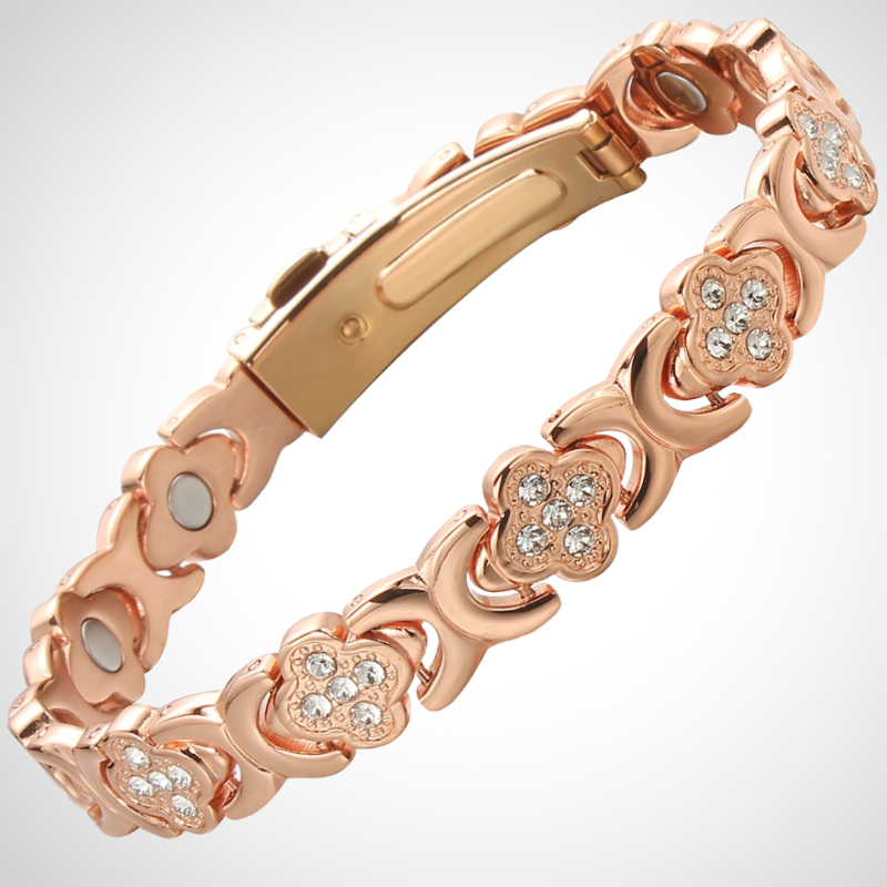 MONIQUE - Elegant Magnetic Copper Bangle