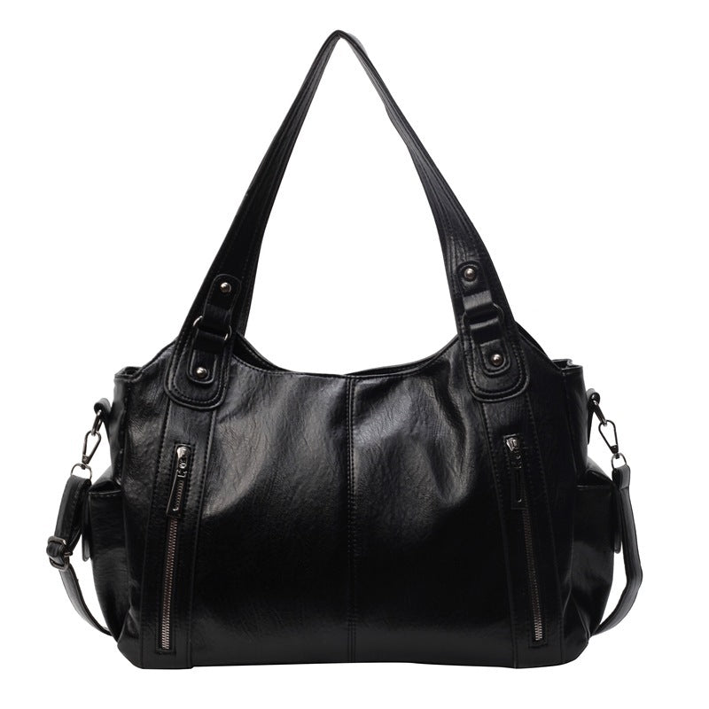 NOEMIE - Classic Leather Tote Bag