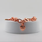 Apple Watch Bracelet, chain and heart, for women, Donatia model