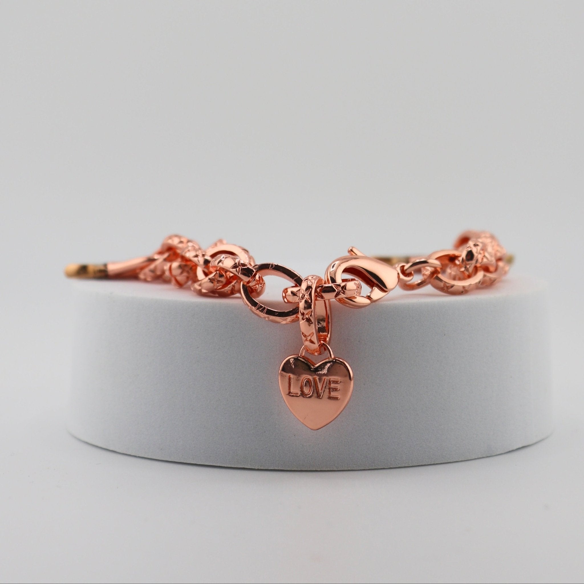 Apple Watch Bracelet, chain and heart, for women, Donatia model