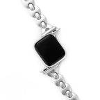 Apple Watch bracelet with marine links, for women, modern design, Vily model