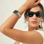 Apple Watch bracelet with marine links, for women, modern design, Vily model