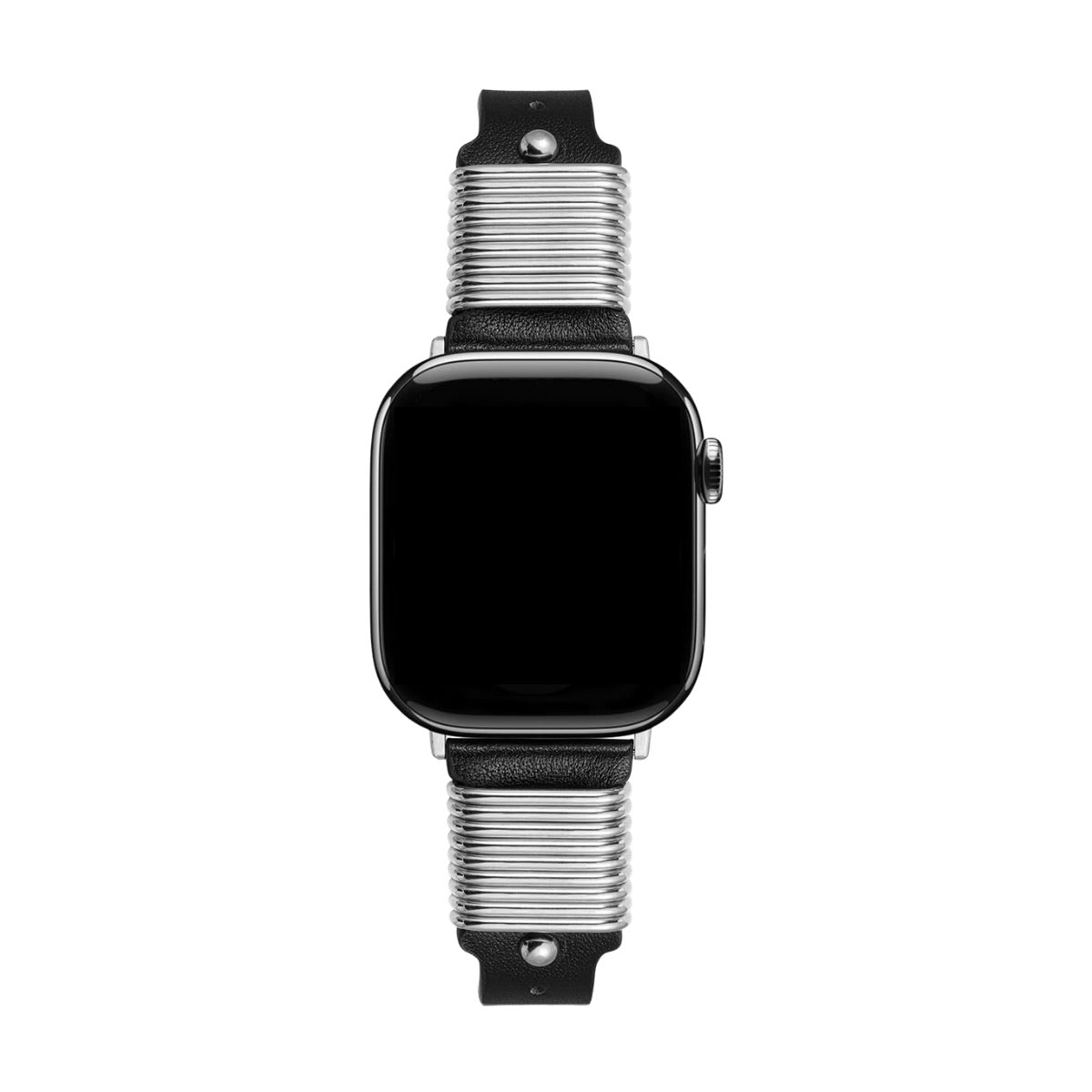 Apple Watch Bracelet with Metal Rings, Pin Buckle, for Women, Zenda Model