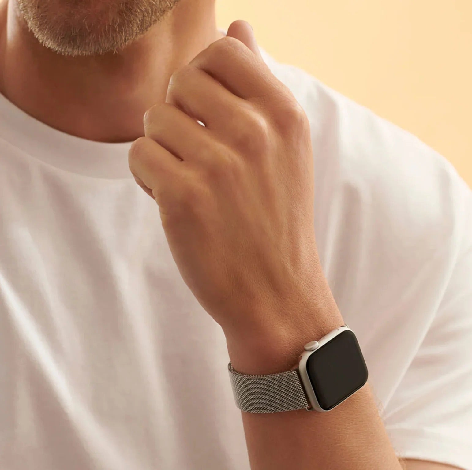 Apple Watch Bracelet, stainless steel, unisex, Vyrn model
