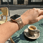 Apple Watch bracelet, stainless steel, for women, Lorena model