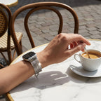 Apple Watch bracelet, stainless steel, for women, Lorena model