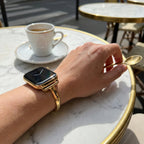 Apple Watch bracelet, stainless steel, for women, Minoa model