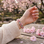 Apple Watch Bracelet in Genuine Agate, Colorful Natural Beads, Comfortable Elastic for Women, Elegant Wrist Jewelry, Rodra Model
