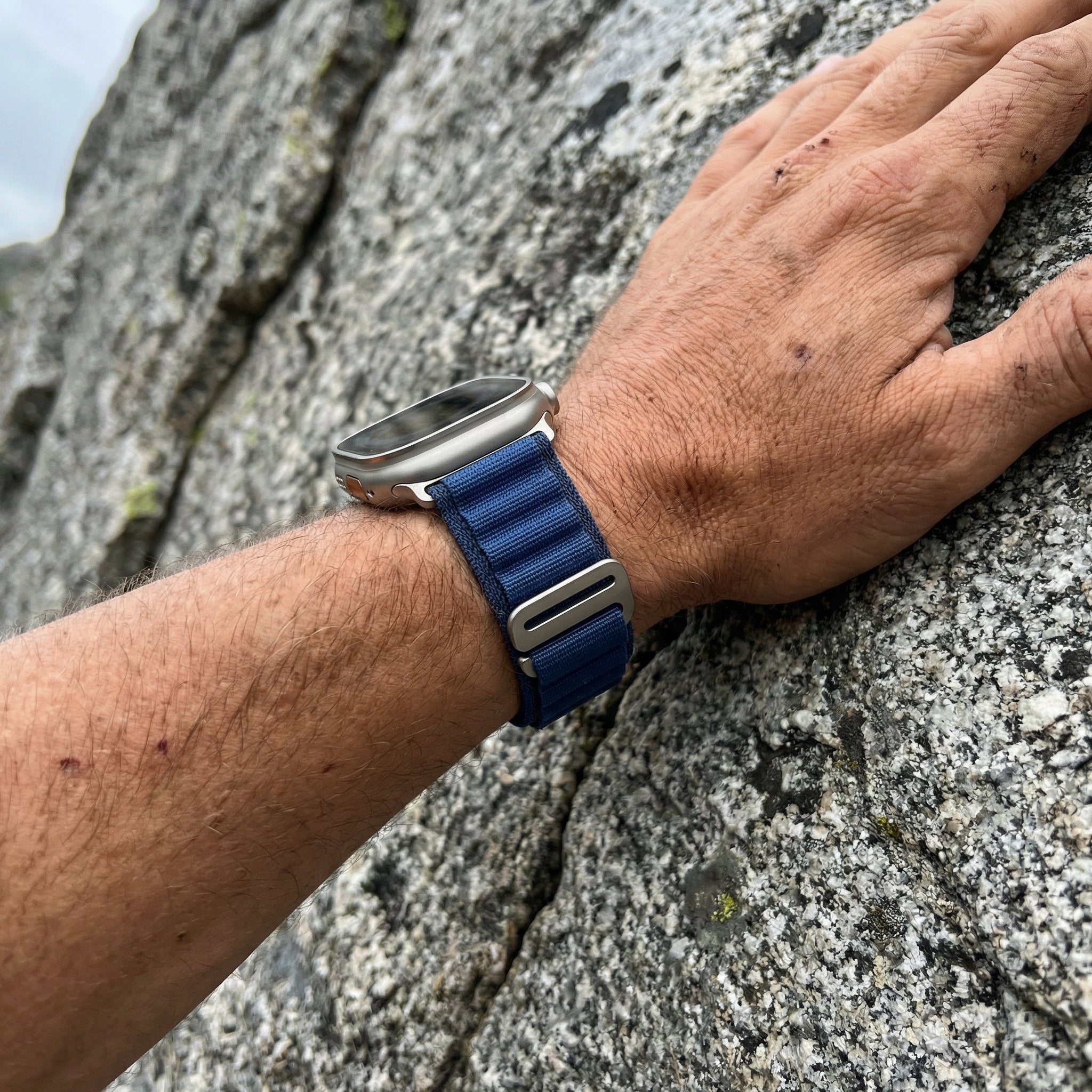 Apple Watch Bracelet, nylon with alpine buckle, unisex, Zane model