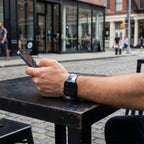 Apple Watch Bracelet, patterned nylon, unisex, tactical buckle, Nélo model