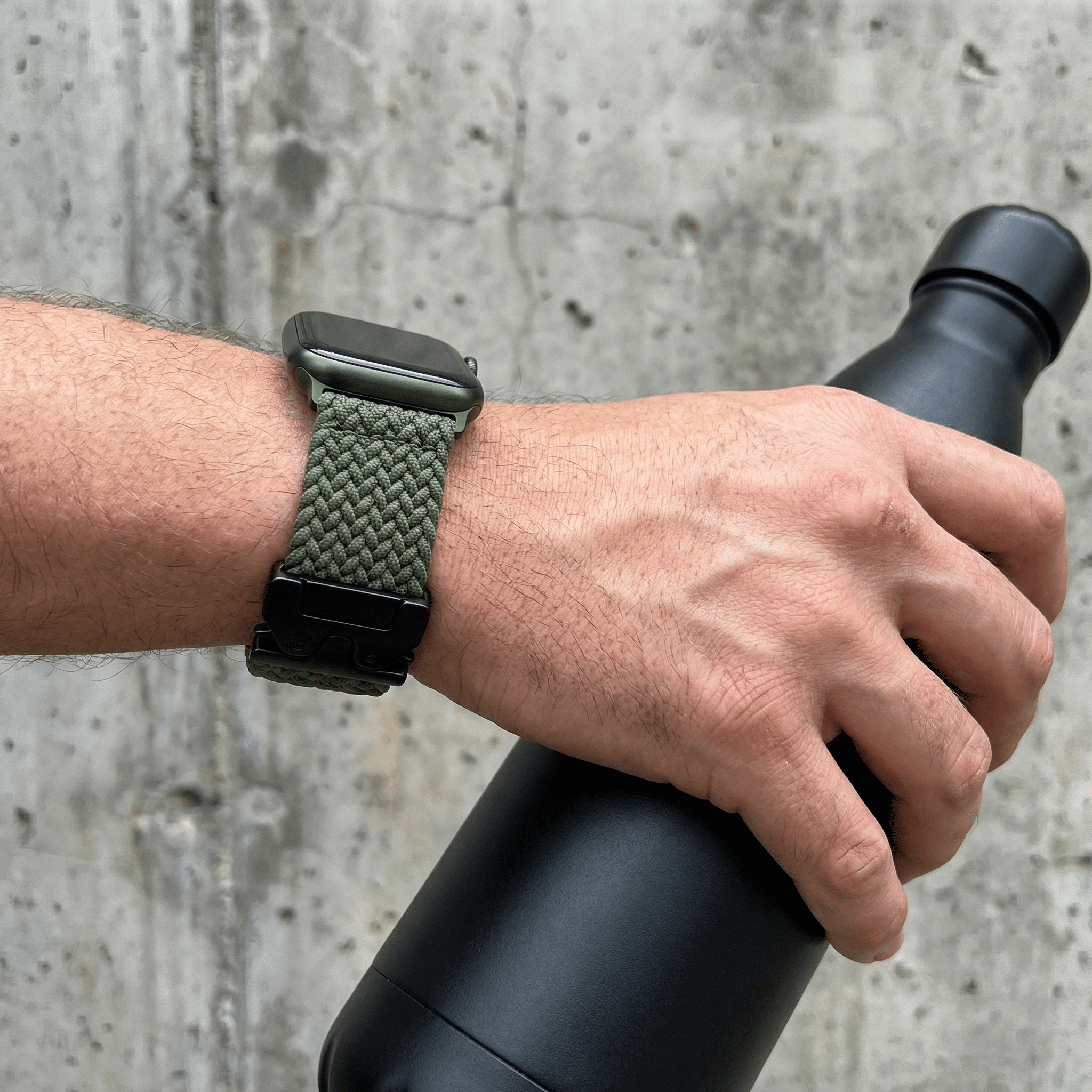 Apple Watch bracelet, nylon, unisex, tactical buckle, Raby model