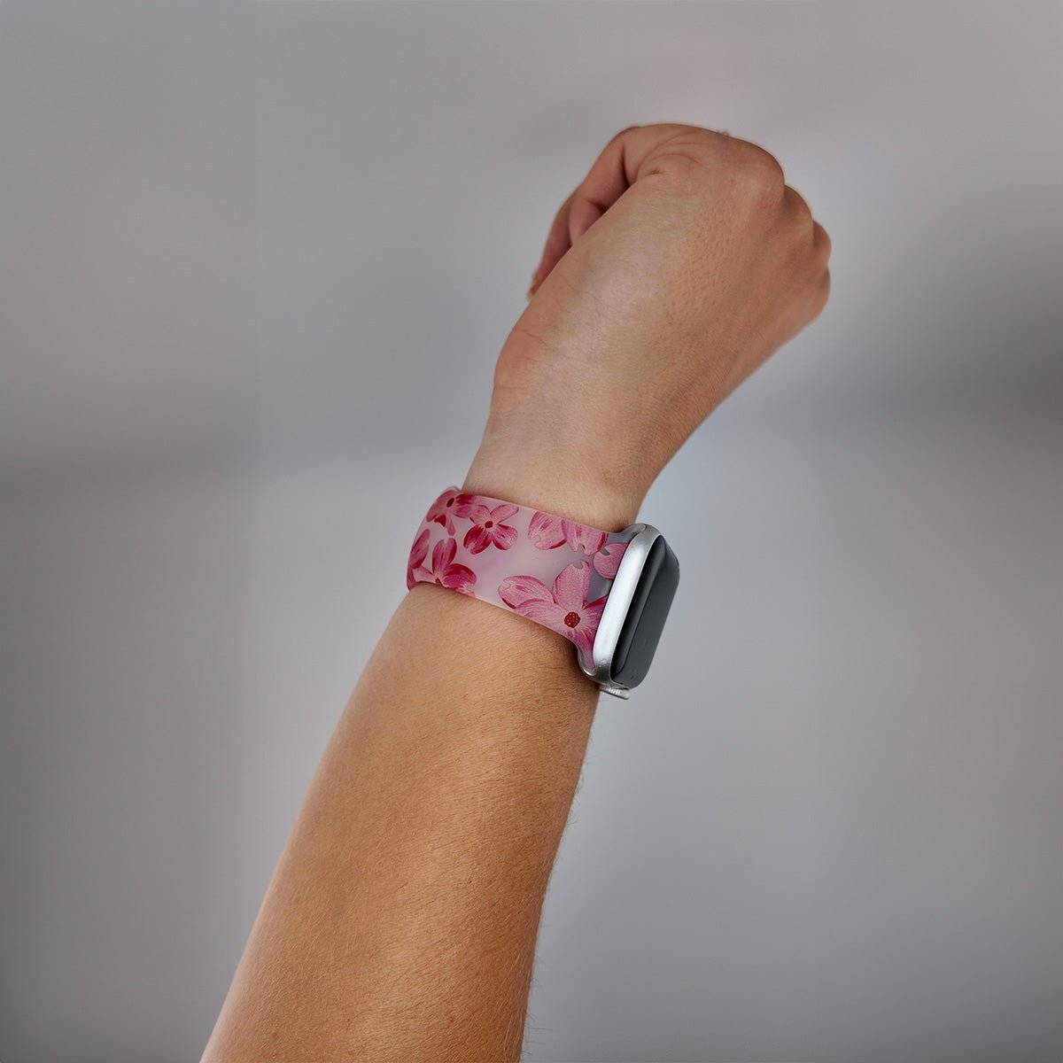 Apple Watch Bracelet, patterned silicone, for women, Saroa model
