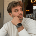 Textured Silicone Apple Watch Bracelet with a sturdy stainless steel buckle, offering absolute comfort, Guetta model