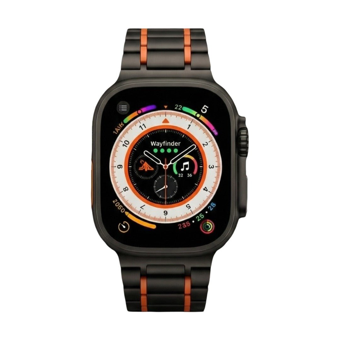 Apple Watch Bracelet in Stainless Steel, Five-Row Mesh, Magnetic Clasp, Hask Model