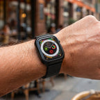 Apple Watch Bracelet, Milanese Mesh, Stainless Steel, Magnetic Clasp, with Integrated Protective Case, Milno Model