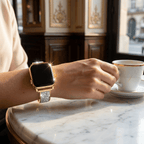 Apple Watch bracelet, glitter, for women, Douwa model