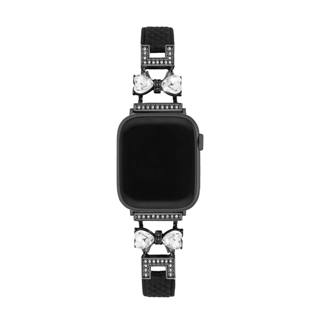 Apple Watch Bracelet, for women, chic leather, sparkling rhinestone strap, Bellita model