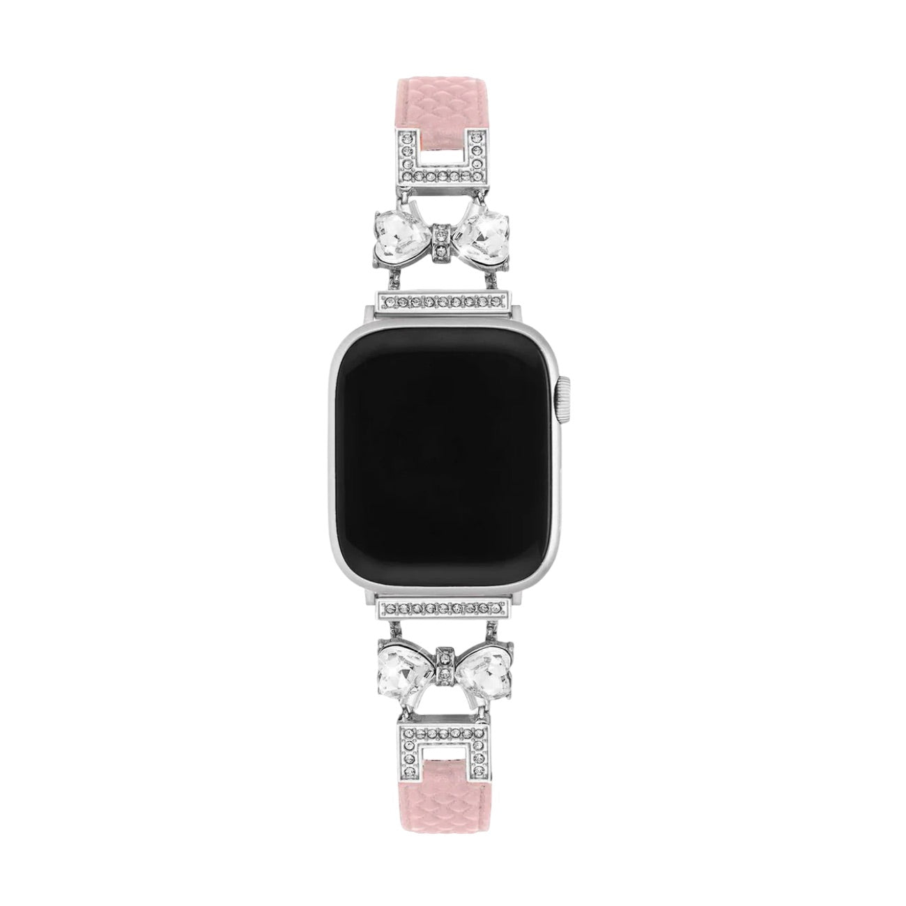 Apple Watch Bracelet, for women, chic leather, sparkling rhinestone strap, Bellita model