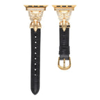 Apple Watch Bracelet, butterfly design with rhinestone accents, for women, Djibi model