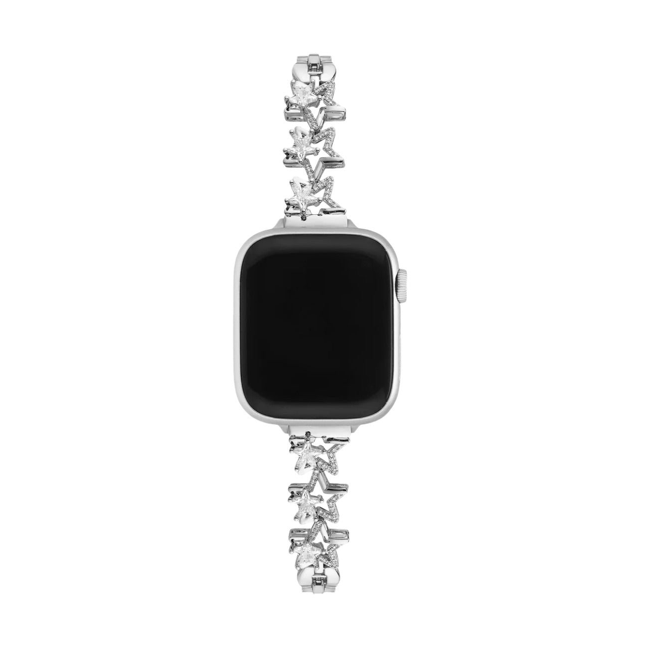 Apple Watch bracelet, for women, metal, sparkling stars, Kira model