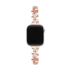 Apple Watch bracelet, for women, metal, sparkling stars, Kira model