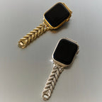 Apple Watch Bracelet for Women, Interlocking Leaves, Chic, Lokla Model
